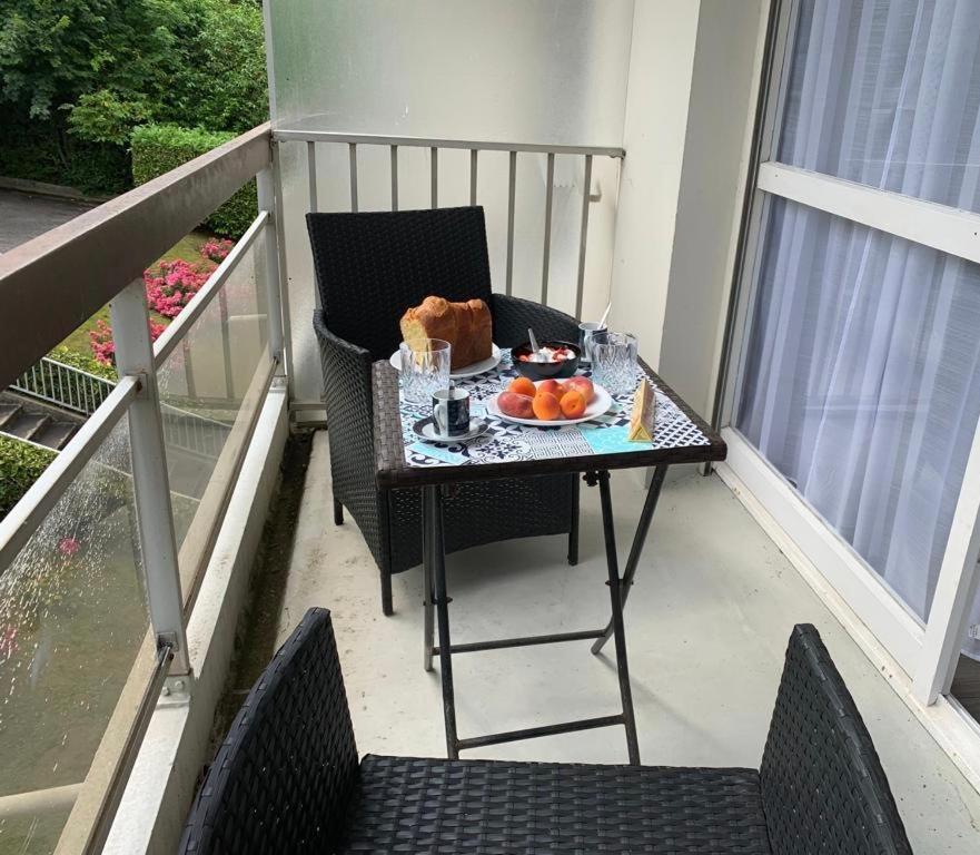 Studio En Residence, Proche De La Mer Avec Parking Gratuit Et 5G Home Вилер-сюр-Мер Екстериор снимка